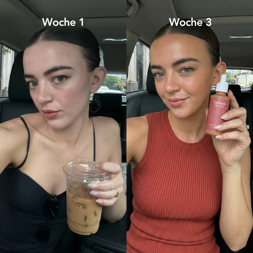 Correva Glow Drops™ - Natürliche Bräune ohne UV