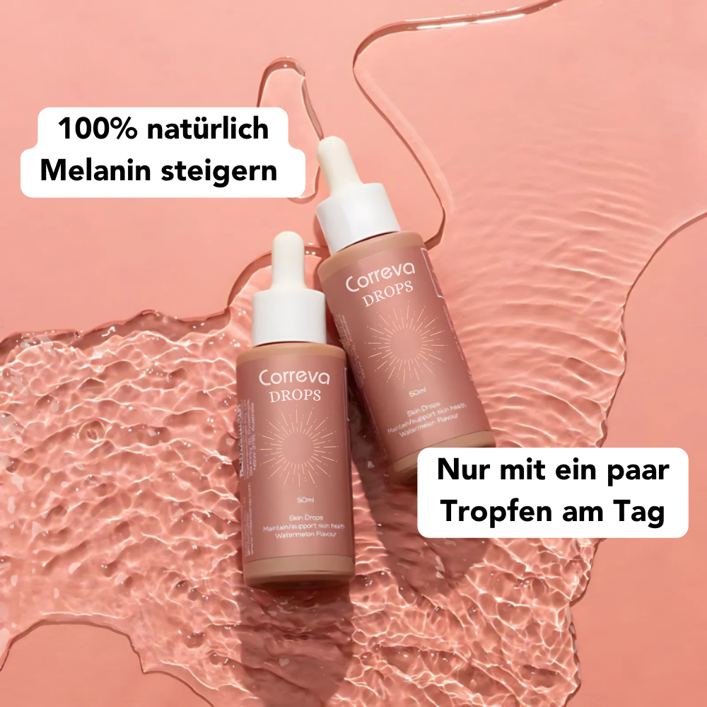 Correva Glow Drops™ - Natürliche Bräune ohne UV